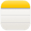 Apple Notes logo