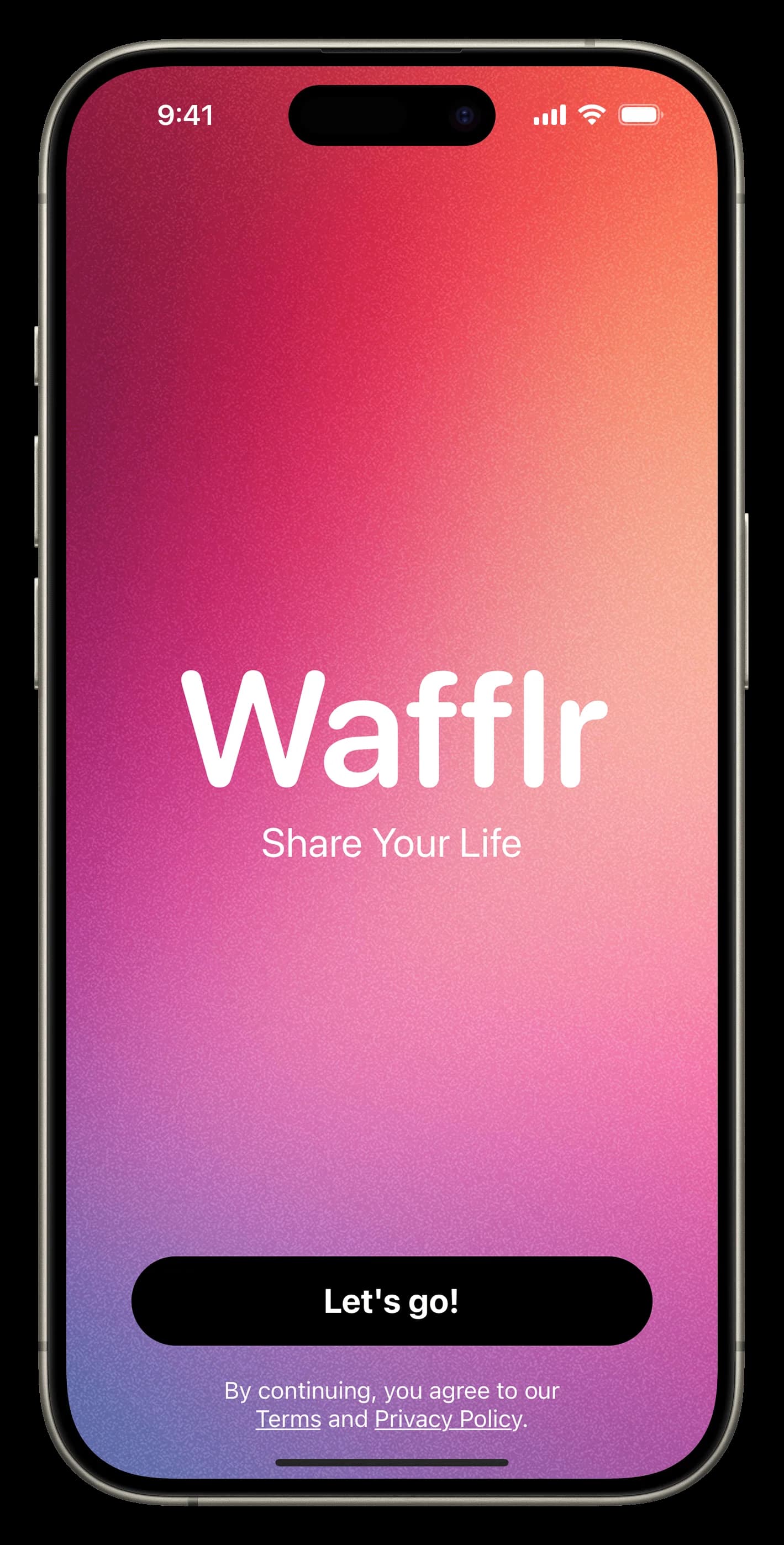 Wafflr Landing Page