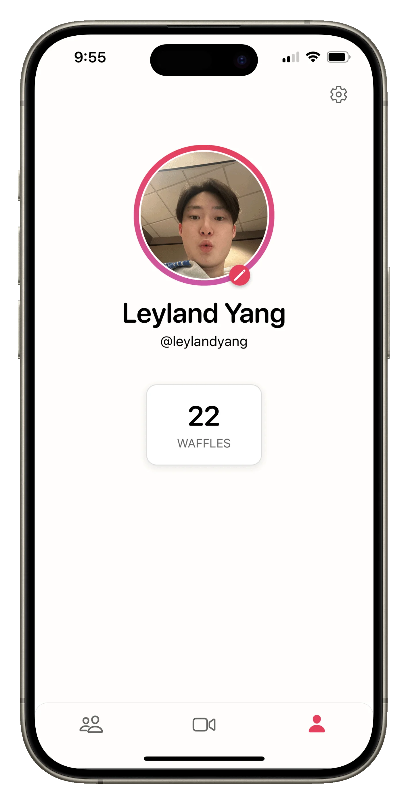 Wafflr Profile Page