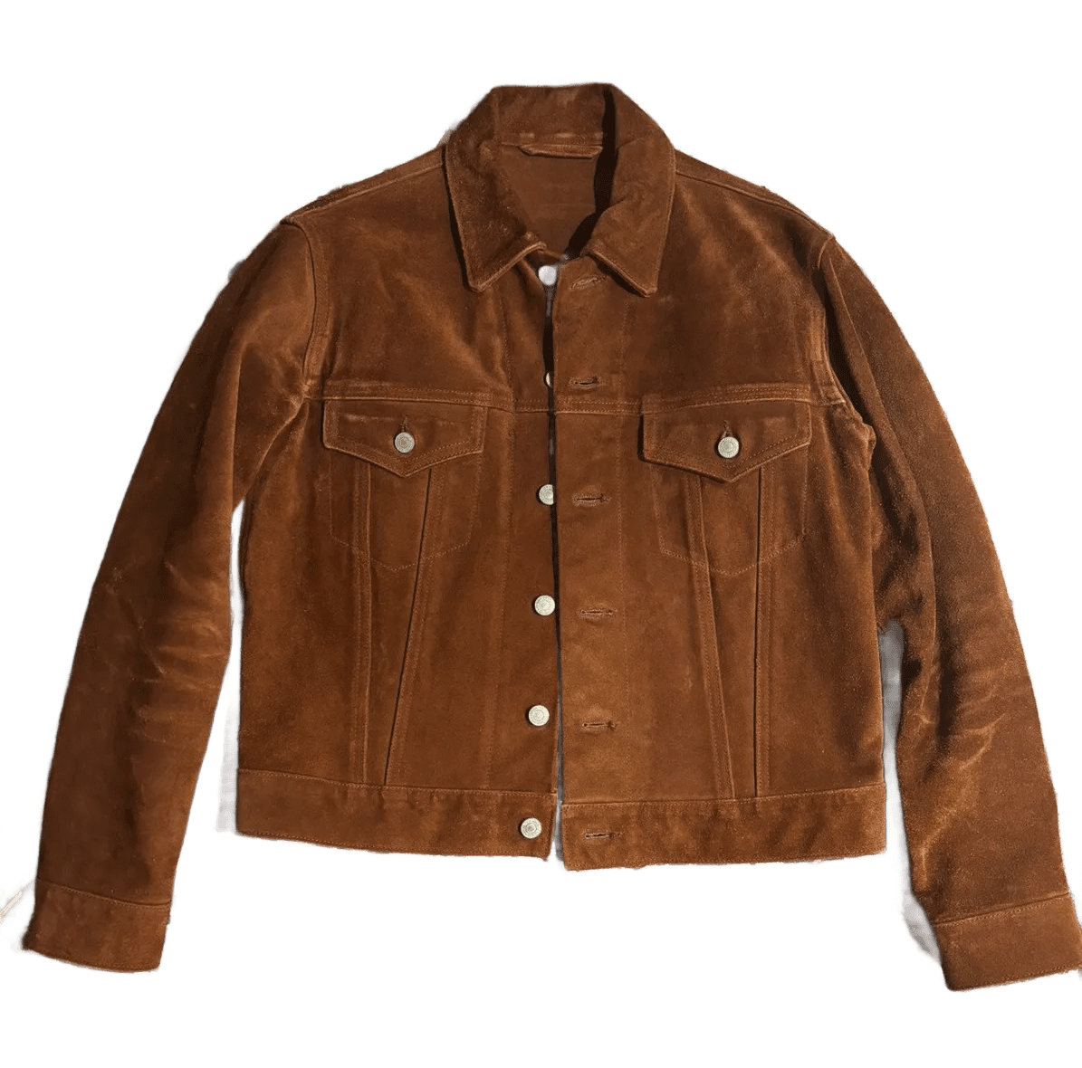 Suede Trucker Jacket