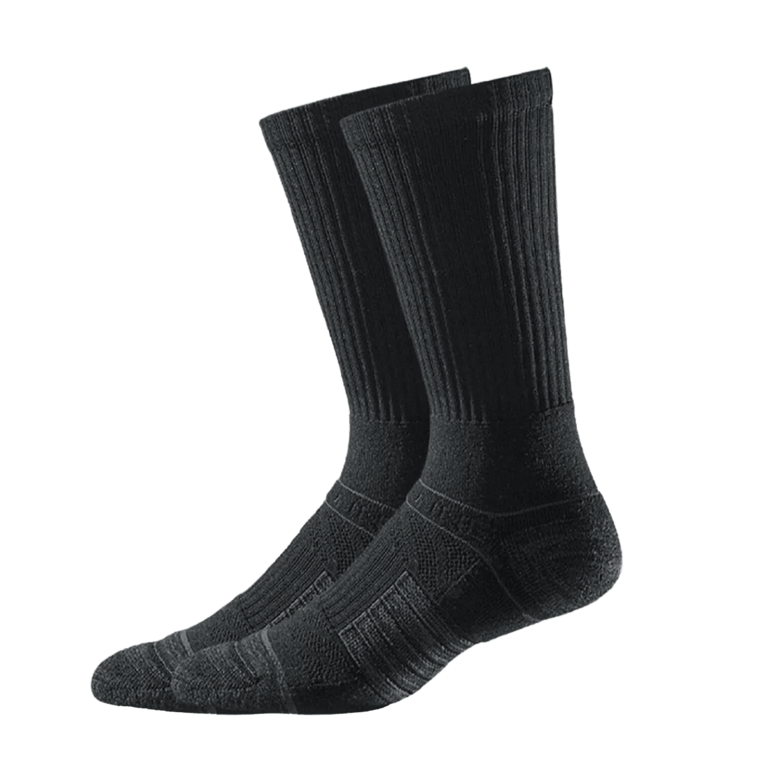 Premium Crew Socks 4-Pack - Black