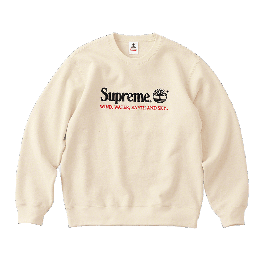 Supreme x Timberland Crewneck - Natural