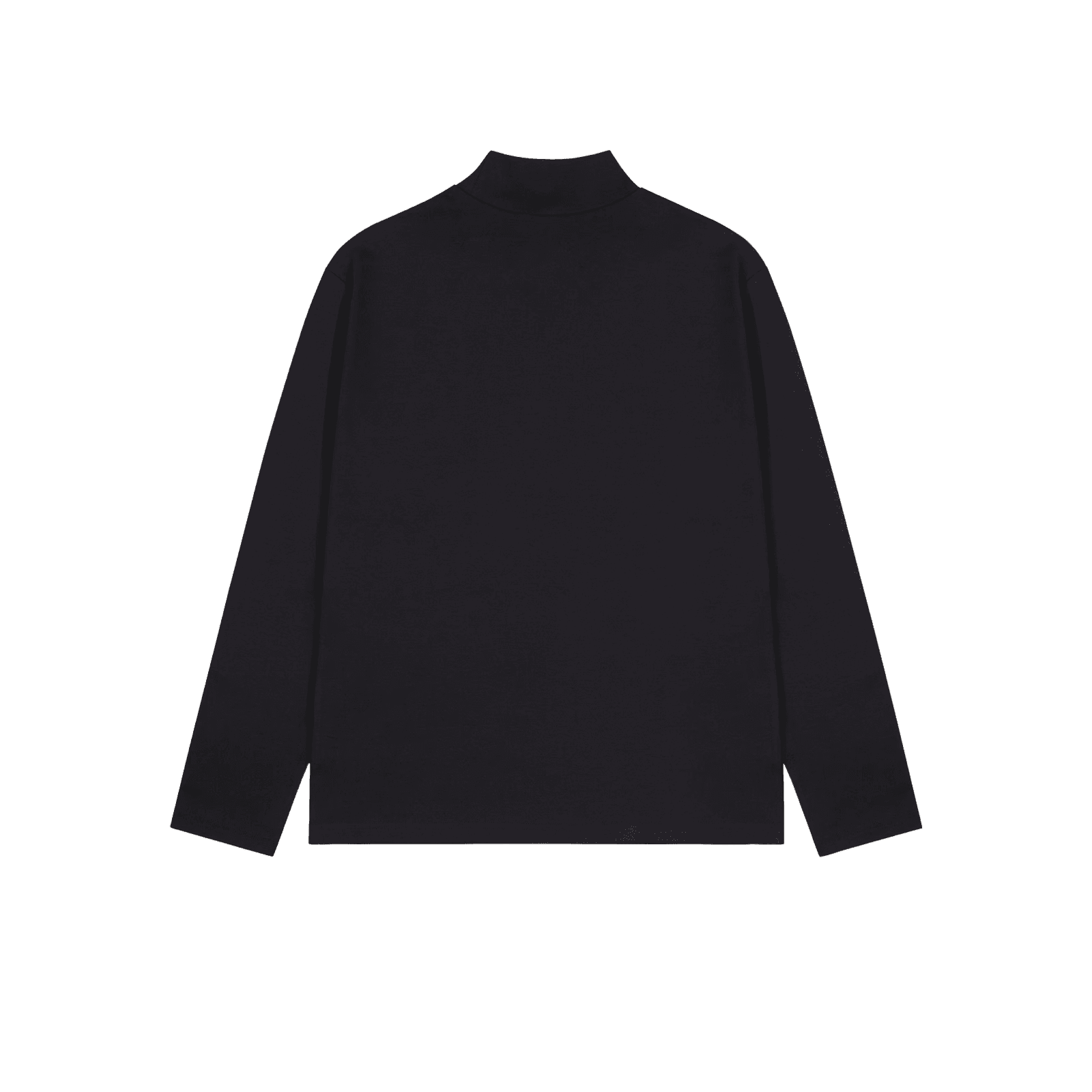 black turtleneck