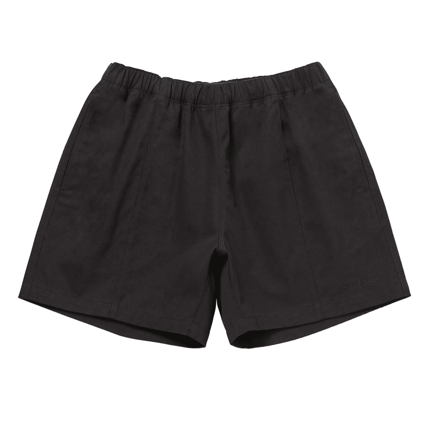 Mario Cotton Gym Short - Black