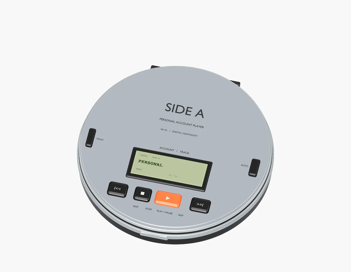 getsidea.com on September 7: the 3D player alone on a light page.